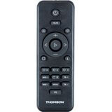 Thomson - MIC300TT - Microstereo-installatie - Zwart - Bluetooth 5.0, CD-speler, Geïntegreerde Platenspeler, 60 W