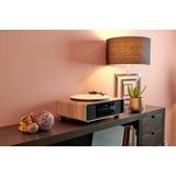 Thomson - MIC300TT - Microstereo-installatie - Zwart - Bluetooth 5.0, CD-speler, Geïntegreerde Platenspeler, 60 W