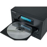 Thomson - Micro Geluidssysteem - Stereosysteem - Zwart - Zilver