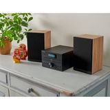 Thomson - Micro Geluidssysteem - Stereosysteem - Zwart - Zilver