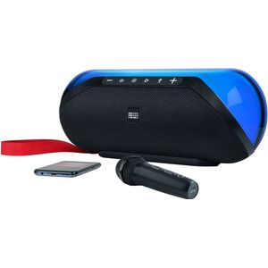 BigBen - Party Lite - Draadloze Speaker - Inclusief Microfoon - Bluetooth - LED-verlichting