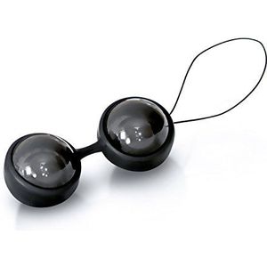 LELO Beads Noir Premium-editie van Luxe, Siliconen Ballen voor Kegel-oefeningen met Plezier