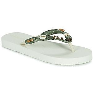 Banana Moon  Lucero  slippers  dames Wit