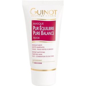 Guinot Pure Balance Reinigingsmasker tegen Vettehuid en Porien te minimaliseren 50 ml