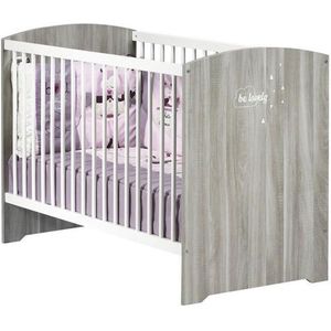 BABYPRIJS Ledikant Smile Chene Silex 3 posities 60 x 120 cm cm