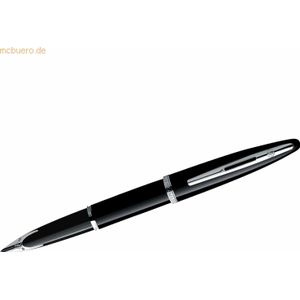 Waterman - Carène - Vulpennen - Hoogglanzend Zwart - Palladium Afwerking