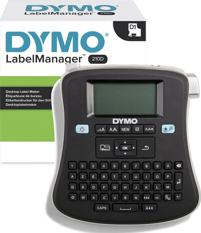 Dymo - LabelManager 210D - Etiketteermachine - Draagbaar - Gebruiksvriendelijk