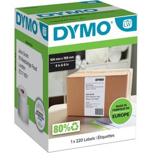 Etiket Dymo 904980 Labelprint 104x159mm 220st.