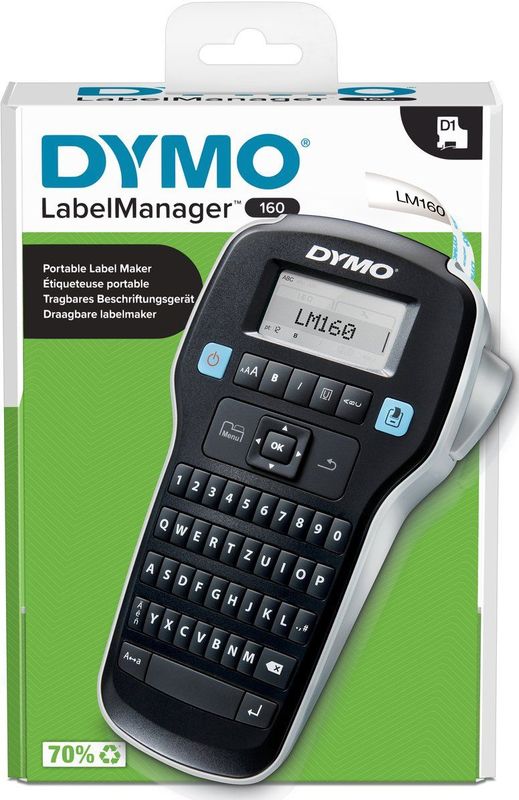 Dymo - Manager 16 - Etiketteermachine - Zwart - QWERTY Toetsenbord
