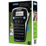 Dymo - LabelManager 160 - Beletteringsysteem - Zwart - QWERTY - Inclusief D1-startertape 12 mm