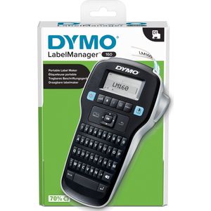 Dymo - LabelManager 160 - Draagbaar - Azerty - 12mm - Zwart