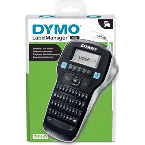 Dymo - LabelMANAGER 160 - Etiketteringsapparaat - Zwart - Compact en Lichtgewicht