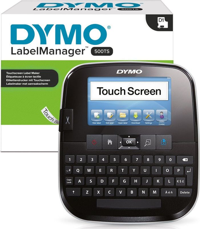 Dymo - Labelmanager 500ts - Labelmaker - Oplaadbaar - 300 dpi Resolutie