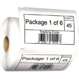 Dymo etiketten LabelWriter ft 102 x 59 mm, wit, 1150 etiketten