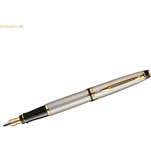 Waterman - Expert - Vulpennen - Roestvrij Staal - 23-karaats Gouden Trim