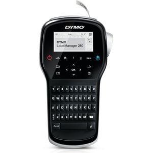 Dymo - LabelManager 280 - Etiketteringsapparaat - Zwart - Zilver - QWERTY