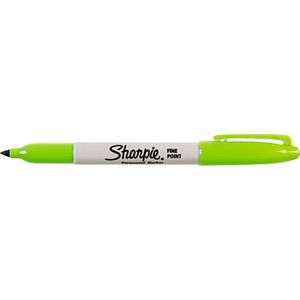 Sharpie Permanent Classic Fine Marker Limoengroen, 1-2 mm