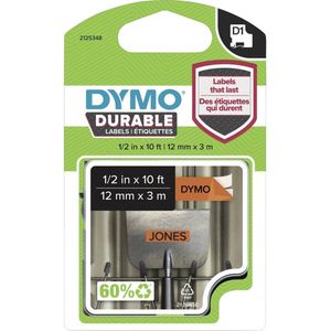 Dymo 1978367 tape zwart op oranje 12 mm (origineel)