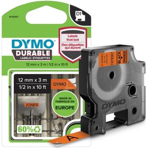 Labeltape dymo labelmanager d1 polyester 12mm or
