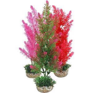 Sydeco kunststofplant AP extra large 39 cm assorti 349700