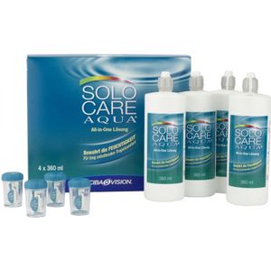 SOLO-care AQUA - Lenzenvloeistof - 4x360ml