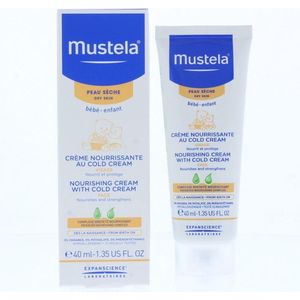 Mustela Bébé-Enfant Nourishing Face Cream with Cold Cream - Trockene Haut