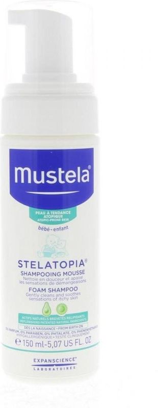 Mustela - Stelatopia - Shampoo - 150ml - Foam Shampoo