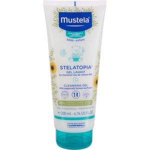Mustela - Stelatopia Wasgel - 200ml - Biologische Zonnebloem - Voor Gevoelige Huid