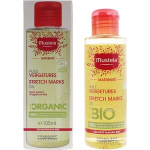 Mustela Maternité BIO - Verzorgende Olie - Tegen Striae - 105 ml