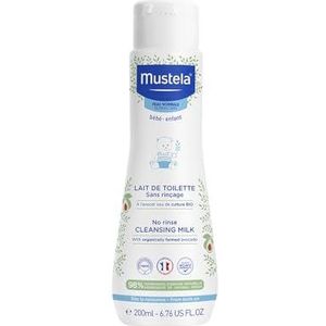 Mustela Reinigingsmelk Zonder Spoeling Droge Huid 200 ml
