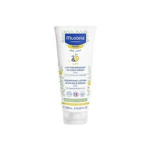 Mustela Bébé-Enfant Voedende Melk met Cold cream Droge huid Lichaamsmelk 200ml