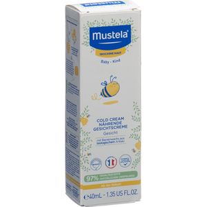 Mustela Bébé Crème Nourrissante au Cold Cream  Droge Huid 40ml