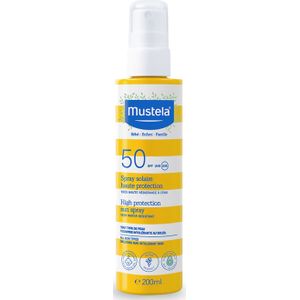 Mustela Family High Protection Sun Spray Beschermende Zonnelotion in spray SPF 50+ 200 ml