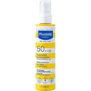 Mustela - Family High Protection Sun Spray - Zonnelotion - SPF 50+ - 200 ml