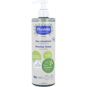 Mustela BIO - Micellair Water - Gezichtsreiniging - 400 ml - Voor Kinderen