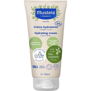 Mustela - Bio Hydraterende Crème - 150 ml - BIO Gecertificeerd - Vegan