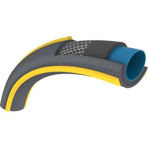 Flexibele tuinslang 15 meter met spuitpistool en muurbeugel