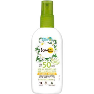 Lovea Sun Biologische Zonnebrand Spray Tahiti Monoï SPF 50 100 ml