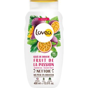 LOVEA - Gelée De Douche - Douchegel - 400 ml - 96% D'Origine Naturelle - PH Neutre - Sans Sulfate