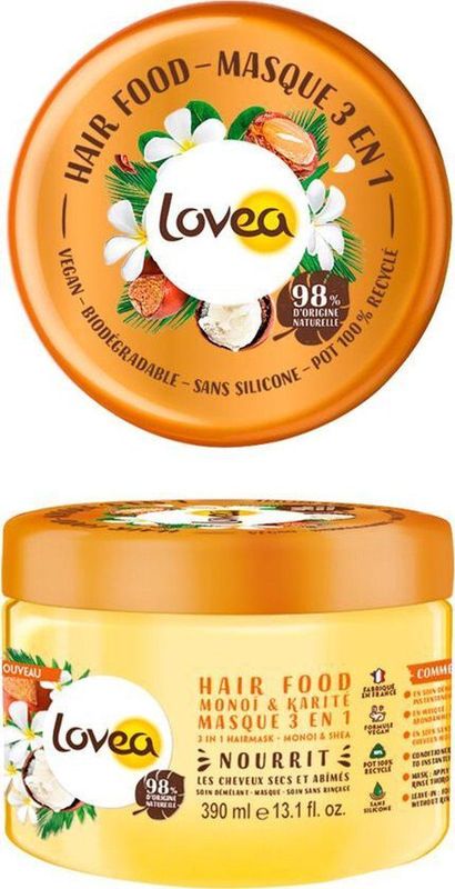 Lovea Monoï & Shea 3-in-1 Haarmasker 390 ml