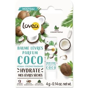 Lovea - Baume Lèvres Hydratant - Stick - Beurre de Karité - 4 g