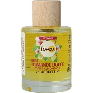 Lovea - Zoete Amandelolie - 50 ml - Voor Gezicht en Lichaam