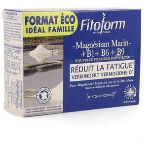 Magnesium - Comprimés - 60 Stuks - Vitamines B - Uit de Zee van Dode Zee