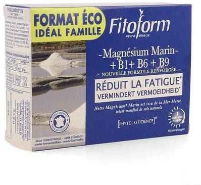 Magnesium - Comprimés - 60 Stuks - Vitamines B - Uit de Zee van Dode Zee