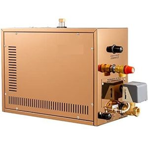 Sauna Stoom RVS Sauna Apparatuur Stoomgenerator Natte Stoommachine Sauna Stoombad Automatische Drainage Natte Stoom Apparatuur Draagbaar voor Thuis (Color : AT-150S)