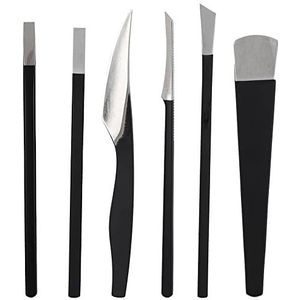 6 stks/set Manicure Tool Kit, Pedicure Mes Kit Rvs Teennagel Pedicure Corrector Nagelknipper Sets met Opbergdoos(6 stuks)