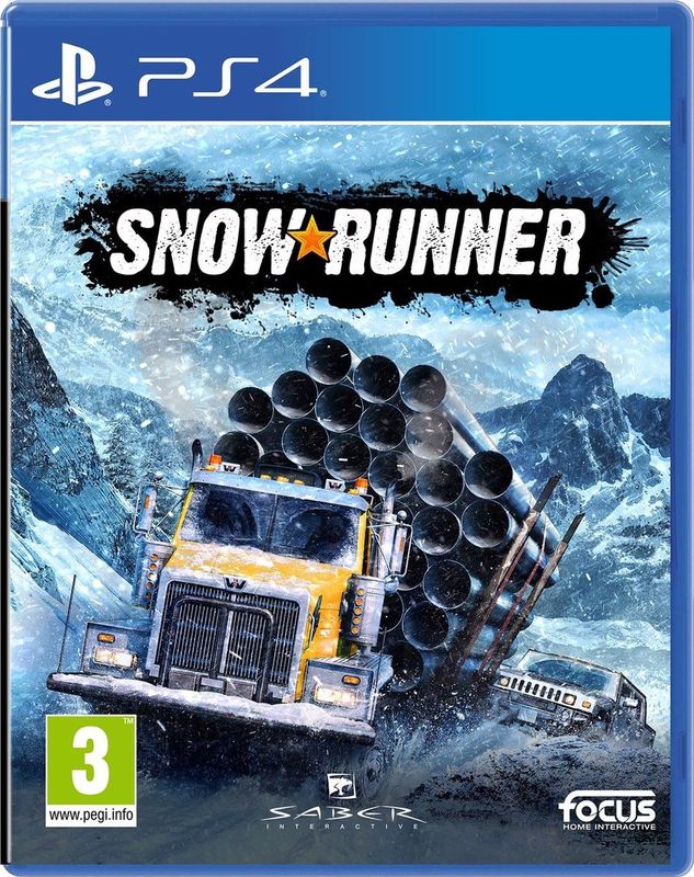 Playstation Games Ps4 Snowrunner A Mudrunner