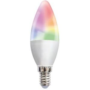 Delta Dore - Easy Bulb E14CW witte & kleur slimme gloeilamp - Slimme verlichting | Omgevingsscènes | Werkt met Amazon Alexa, Google Home | E14 | LED - 6353011