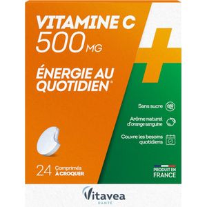 Vitavea Vitamine C 500 mg 24 Kauwtabletten