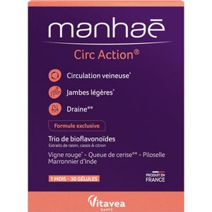 Circ Action 15+ jambes légères 30 gélules